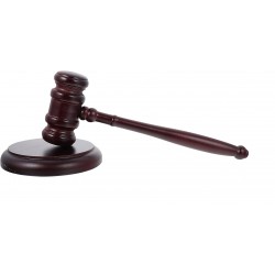 Wooden Gavel and Sound Block Set Wooden Gavel and Sound Block Set