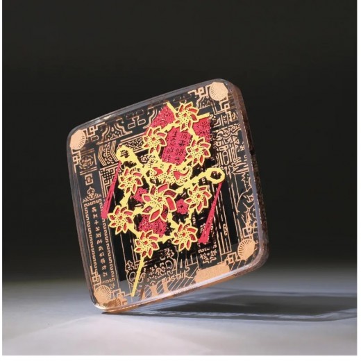 Paper Art Magnet - Fortune Windmill 轉運風車 
