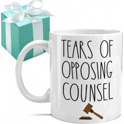Tears of Opposing Counsel Lawyer Mug