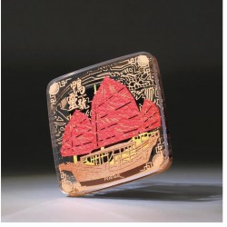 Paper Art Magnet - Dukling Junk 鴨靈號  Paper Art Magnet - Dukling Junk 鴨靈號