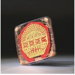 Paper Art Magnet - Flower Plague 大紅花牌  Paper Art Magnet - Flower Plague 大紅花牌