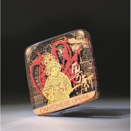Paper Art Magnet - Cantonese Opera 1 粵劇(生) 