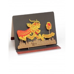 Greeting Card - HK Culture (Golden Dragon Dance 舞金龍)  Greeting Card - HK Culture (Golden Dragon Dance 舞金龍)