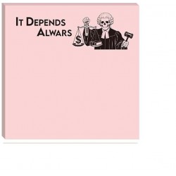 Lawyer Sticky Notes: It Depends Alwars