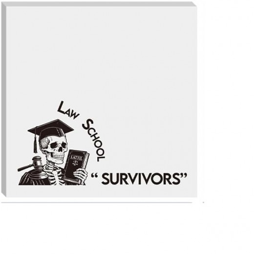 Lawyer Sticky Notes: Law School "Survivors"