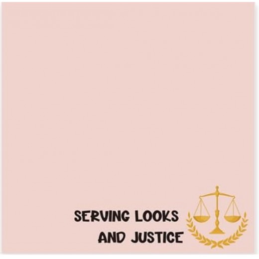Lawyer Sticky Notes: Serving Looks and Justice