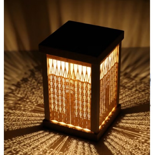 Paper Art Shadow Lamp 影紙燈 (Iron gate 鐵閘) 