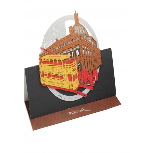 Greeting Card - Classic Tram (Old Legislative Council) 懷舊電車 