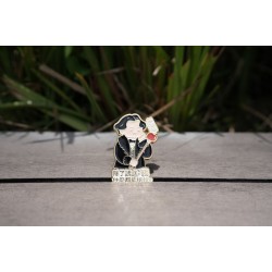 書香港味 名家金句系列 - 王爾德‧金屬胸針 書香港味 名家金句系列 - 王爾德‧金屬胸針