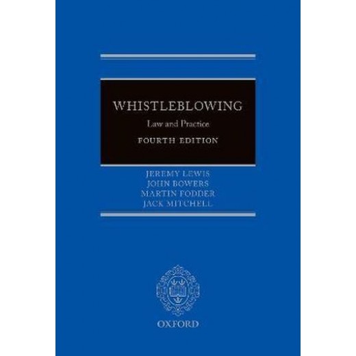Whistleblowing: Law and Practice 4th ed
