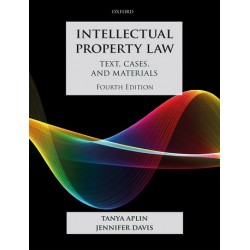 Intellectual Property Law: Text, Cases, and Materials 4th ed