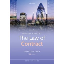 O'Sullivan & Hilliard's The Law of Contract 11th ed