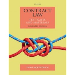 Contract Law: Text, Cases and Materials 11th ed