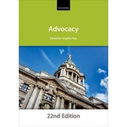 Bar Manual: Advocacy 22nd ed Bar Manual: Advocacy 22nd ed