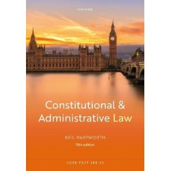 Constitutional and Administrative Law 13th ed