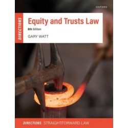 Equity and Trusts Law Directions 8th ed