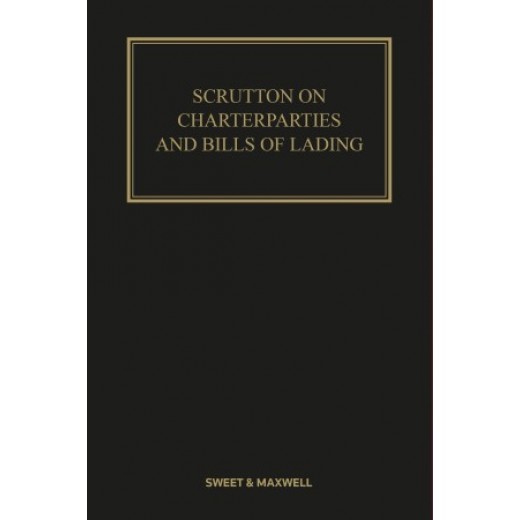 Scrutton on Charterparties and Bills of Lading 25th ed