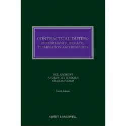 Contractual Duties: Performance, Breach, Termination and Remedies 4th ed Contractual Duties: Performance, Breach, Termination and Remedies 4th ed