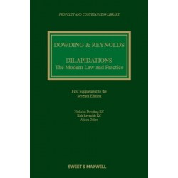 Dilapidations: The Modern Law and Practice 7th ed: 1st Supplement