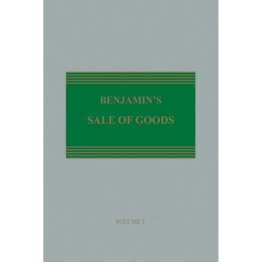 Benjamin's Sale of Goods 12th ed