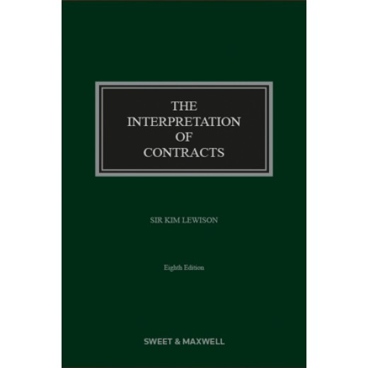 The Interpretation of Contracts 8th ed