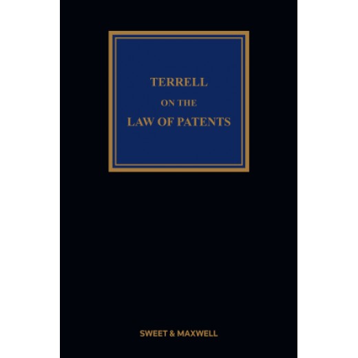 * Terrell on the Law of Patents 20th ed