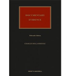 Documentary Evidence 14th ed Documentary Evidence 14th ed