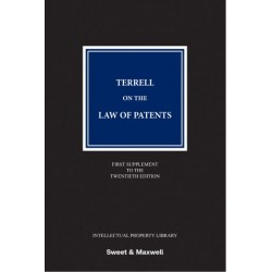 Terrell on the Law of Patents 20th ed: 1st Supplement