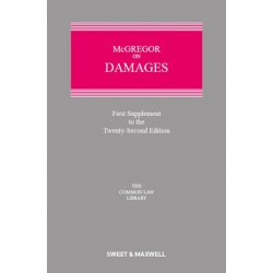 McGregor on Damages 22nd ed: 1st Supplement McGregor on Damages 22nd ed: 1st Supplement