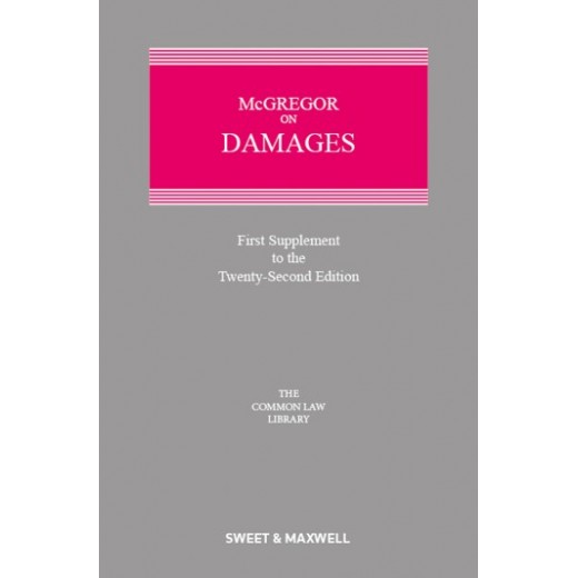 McGregor on Damages 22nd ed: 1st Supplement
