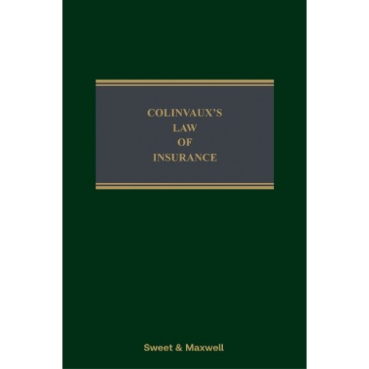 * Colinvaux's Law of Insurance 14th ed