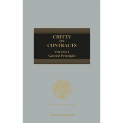 * Chitty on Contracts 36th ed Volume 1: General Principles * Chitty on Contracts 36th ed Volume 1: General Principles