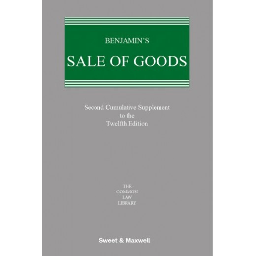 * Benjamin's Sale of Goods 12th ed: 2nd Supplement