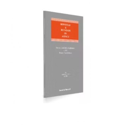 * Bowstead and Reynolds on Agency 23rd ed: 2nd Supplement