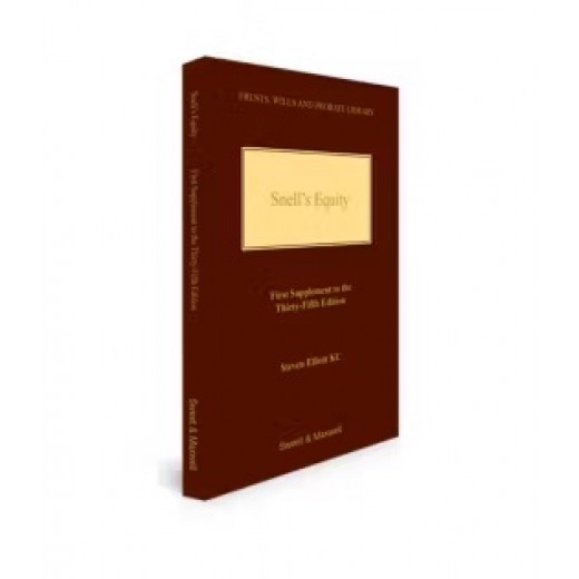 * Snell's Equity 35th ed: 1st Supplement