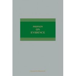 * Phipson on Evidence 21st ed * Phipson on Evidence 21st ed