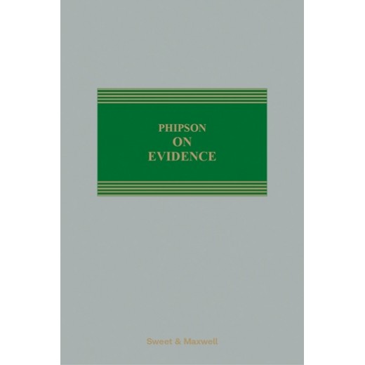 * Phipson on Evidence 21st ed