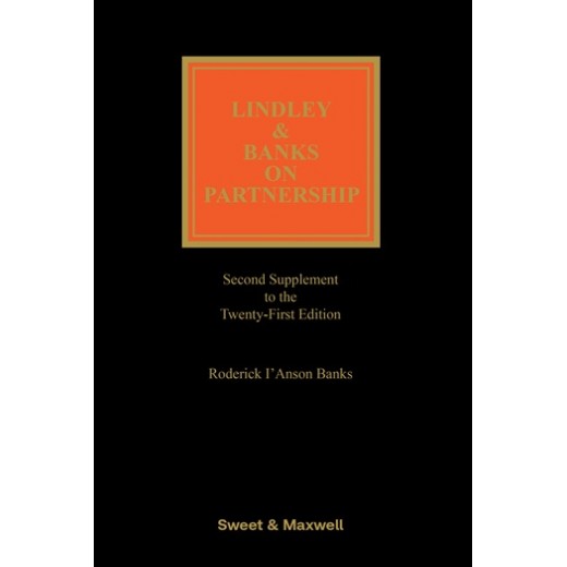 Lindley & Banks on Partnership 21ed: 2nd Supplement