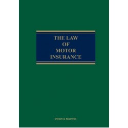 * The Law of Motor Insurance 3rd ed
