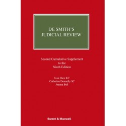 De Smith's Judicial Review 9th ed: 2nd Supplement
