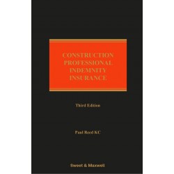 * Construction Professional Indemnity Insurance 3rd ed