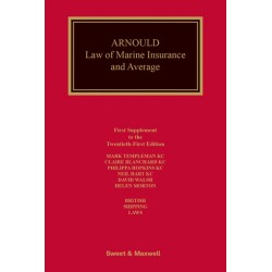 Arnould's Law of Marine Insurance and Average 21st ed: 1st Supplement