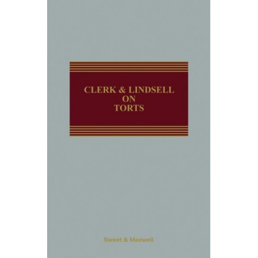 * Clerk & Lindsell on Torts 25th ed