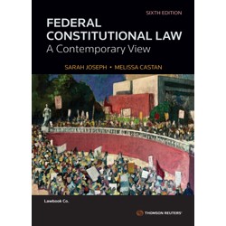Federal Constitutional Law: A Contemporary View 6th ed Federal Constitutional Law: A Contemporary View 6th ed
