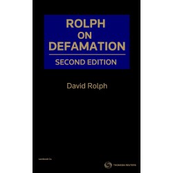 Rolph on Defamation 2nd ed Rolph on Defamation 2nd ed