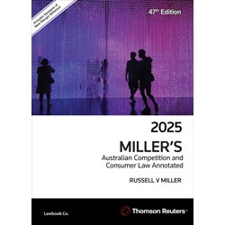 Miller's Austrian Competition and Consumer Law Annotated 47th ed Miller's Austrian Competition and Consumer Law Annotated 47th ed