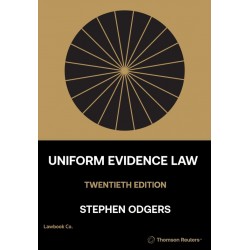 Uniform Evidence Law 20th ed