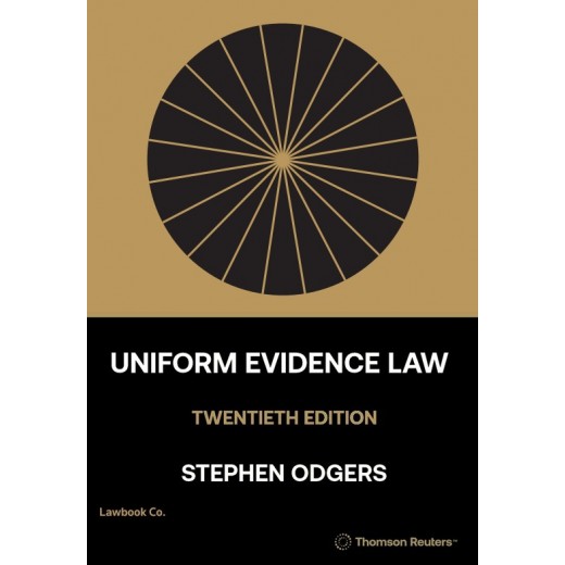 Uniform Evidence Law 20th ed