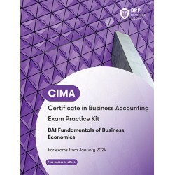 BPP CIMA - BA1 Fundamental of Business Economics KIT 2025 BPP CIMA - BA1 Fundamental of Business Economics KIT 2025