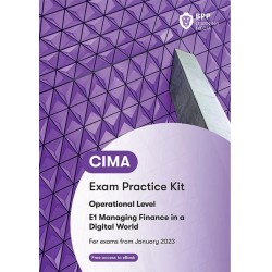 BPP CIMA - E1 Managing Finance in a Digital World KIT 2025 BPP CIMA - E1 Managing Finance in a Digital World KIT 2025